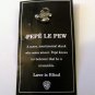 WARNER BROTHERS PEPE LE PEW SILVER METAL PIN JEWELRY