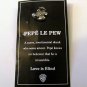 WARNER BROTHERS PEPE LE PEW SILVER METAL PIN JEWELRY