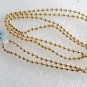 Vintage Necklace Beaded Gold Plated House of Primavera 34" Jewelry