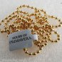 Vintage Necklace Beaded Gold Plated House of Primavera 34" Jewelry