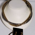 VTG Jewelry Set Hong Kong Snake Chain Necklace Earring