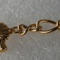 Vintage Richelieu Clam Shell Two Strand Gold Metal Chain Hook Clasp