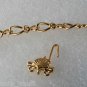 Vintage Richelieu Clam Shell Two Strand Gold Metal Chain Hook Clasp
