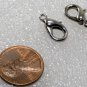Vintage Pair Medium Silver Metal Lobster Claw  Jewelry