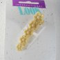 International Look Off White Flower Hair Claw Hair Clip New on Card