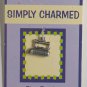 SIMPLY CHARMED SILVER CLOTHES IRON PENDANT JEWELRY