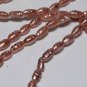 Vintage Pink Shell Bead Strand Jewelry Making Necklace