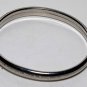 Vintage Silver Tone Metal Etched Bracelet Jewelry