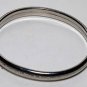 Vintage Silver Tone Metal Etched Bracelet Jewelry