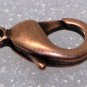 Vintage Copper Lobster Claw Clasp Jewelry Making