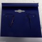Vintage Cheshire Dangle Earring Pair Faux Pearl Fashion Jewelry NOC