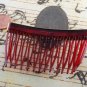 LTV Creation Unicorn Cameo Hair Comb Single SIde Comb Brass Metal USA