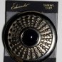 Vintage Silver Metal Blue Center Eduardo Shawl Clip