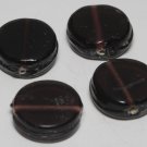 Vintage Purple Glass Round Hard Candy Bead Finding 4
