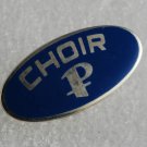 Vintage Collectible Choir Pin Silver Metal Religious Jewelry