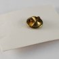 Vintage Gold Tone Metal Feet Foot Prints Fashion Pin Jewelry New on Card