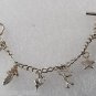 NEW! Body Wrappers Jazz Charm Bracelet Dancing Imitation Rhodium Plated Jewelry