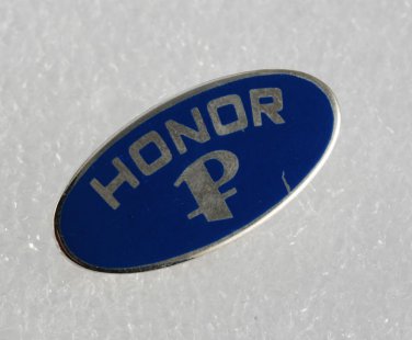Vintage Collectible Honor Pin Silver Metal Religious Jewelry
