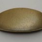 Vintage Gold Fabric Padded Light Weight Hair Barrette