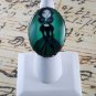 LTV Creation "Pretty Banshee" Ring Industrial Raw Brass Metal Glass Cameo