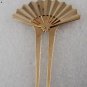 GORGEOUS! Vintage Gold Tone Metal Fan Hair Fork Accessorie