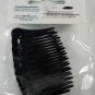 Da Basic Black PLastic Hair CombsPair Hair Accessories Clips New in Package