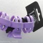 International Look Purple Hair Claw Hair Clip New on Card
