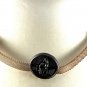 Vintage Silver Mesh Slide Adjustable Pendant Choker Necklace Jewelry