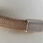 Vintage Silver Mesh Slide Adjustable Pendant Choker Necklace Jewelry