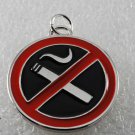 VintageTraditional Round Collectible No Smoking Pendant Jewelry  Necklace Making