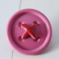 Vintage Collectible  Pink Button Pin Jewelry Glass Ceramic Accessorie