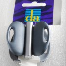 1999 Delsol Made in France Blue Plastic Hair Claw Clip Barrette