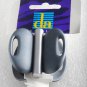 1999 Delsol Made in France Blue Plastic Hair Claw Clip Barrette