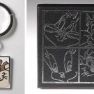 TAZMANIAN DEVIL WARNER BROTHER KEYCHAIN LOONEY TOONS METAL