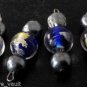 LTV Vintage Venitian Murano Style Glass Bead Dangles Jewelry Making Set of 4