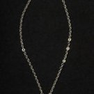 VINTAGE SILVER TONE CRYSTAL HEART BRACELET JEWELRY
