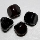 Vintage Purple Drilled Through Bead Findings Set 4