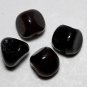 Vintage Purple Drilled Through Bead Findings Set 4