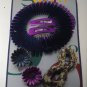 Goody Swoops 62004 Barrettes Clips Claws Combs  Purple Blue1998 Goody Products