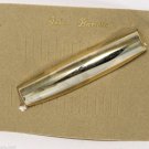 Vintage Gold Metal "Twin" Hair Barrette New on Card