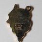 Vintage AGC Lang Pendant Charm Enamel Gold Tone Jewelry
