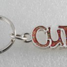 Silver Metal Erica Hope "Cutie" Keychain Accessorie Key Fob