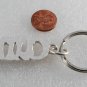 Silver Metal Erica Hope "Cutie" Keychain Accessorie Key Fob