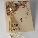 Vintage Gold Plated Metal Ear Cuff Ear Band Gold Balls NOC Jewelry Accessorie