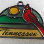 Vintage Suncatcher Acrylic Plastic Metal Decoration Plaque Tennessee Made in USA
