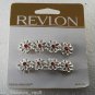 Revlon 44575 Hair Barrette Flower Red Rhinestone Accessorie 1997 Goody Product