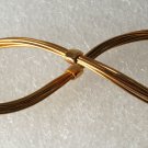 Bent Brass Wire Bows Figure 8 Shape Jewelry Making Findings