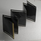 Vintage Photo Holder Plastic Black Matte Material 14 Photos 2 1/2" x 2"