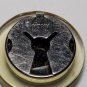 Vintage Nony New York Acrylic White Dove Button Covers