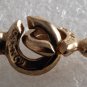 Vintage Jewelry Clasp Interlocking Mona So Jewelry Making Clasp Gold Plated
